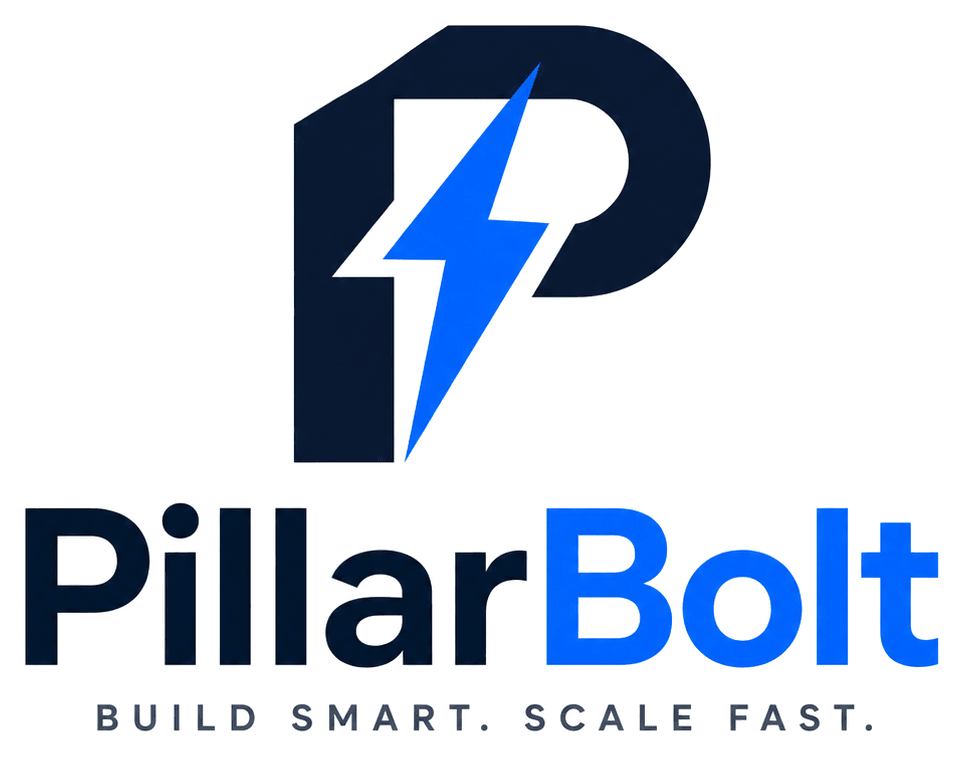 PillarBolt — Build smart. Scale fast.